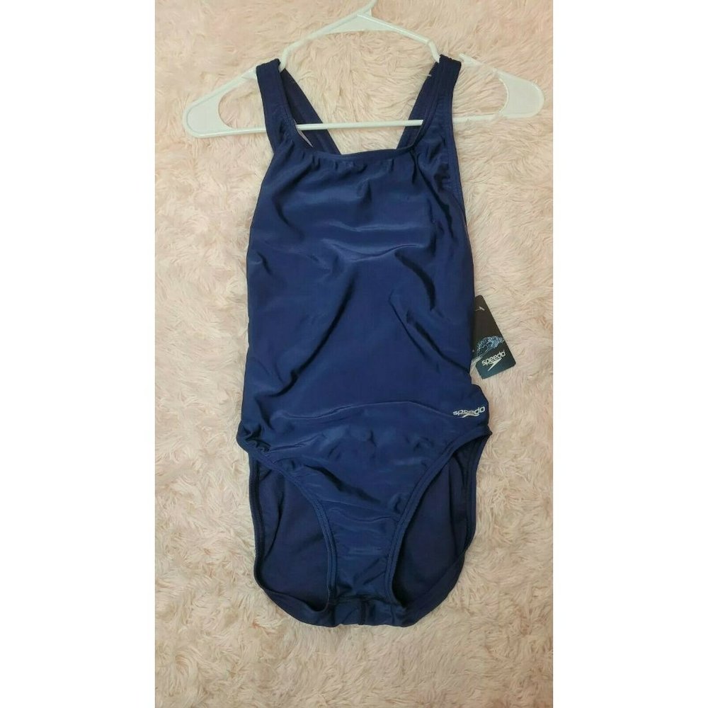 NWT Speedo Women's Pro LT Super Pro Color Navy Size 12/38